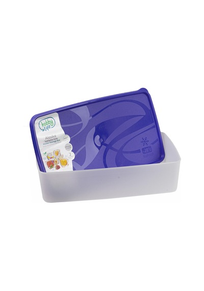Hobby Life Alaska Nofrost Saklama Kabı 2 Litre Mor N1117541 Çok Renkli
