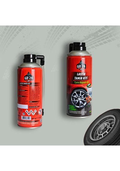 Gd 24 Lastik Tamir Kiti - Lastik Tamir Köpüğü 400 Ml 400 Ml