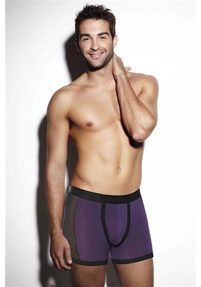 Aria's Closet Arias Closet Erkek Modal Yan Fileli Puantiyeli Boxer Çok Renkli