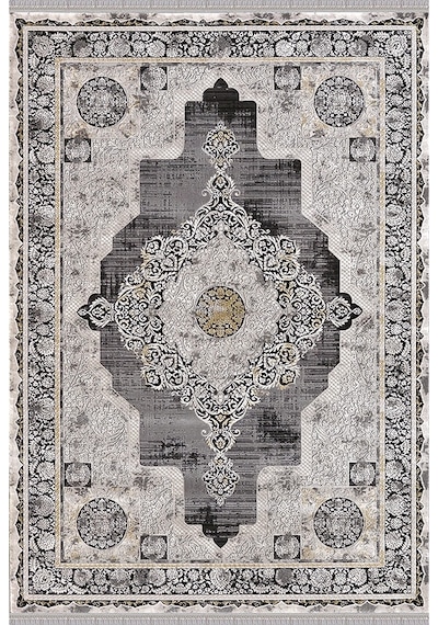 Efsane Halı 160x230 Esmira Koleksiyonu 34682-090 Siyah