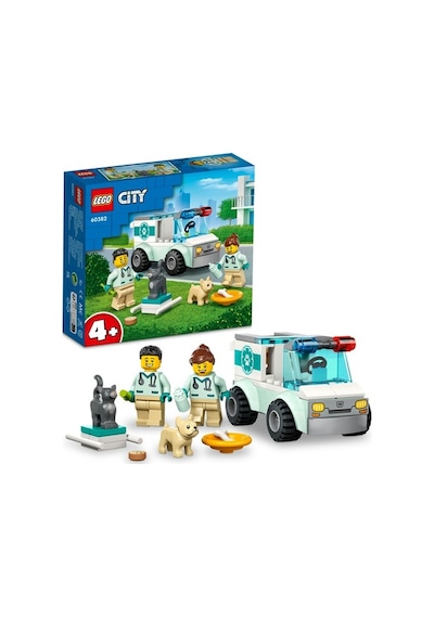 LEGO® City 60382 Veteriner Kurtarma Aracı 58 Parça