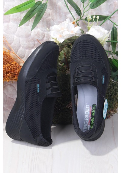 Fort King Olivia Rahat Hafif Anatomic Insole Taban Kadın Ayakkabı Siyah