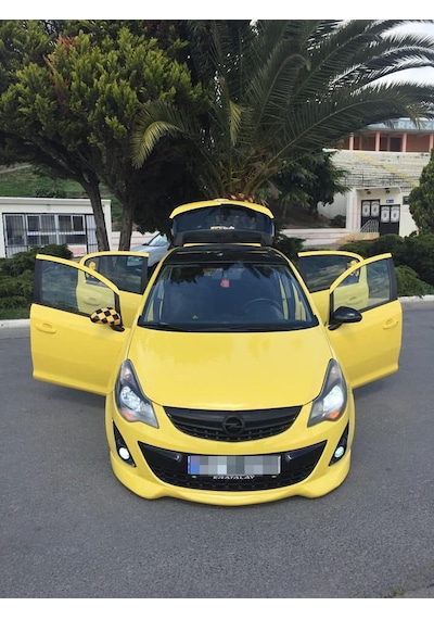 Opel Corsa D Ön Tampon Eki - Makyajlı -