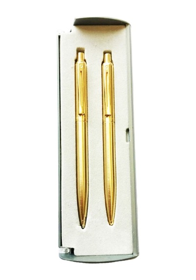 Sheaffer Altın Gövde Ve Klips Tükenmez+versa Çok Renkli