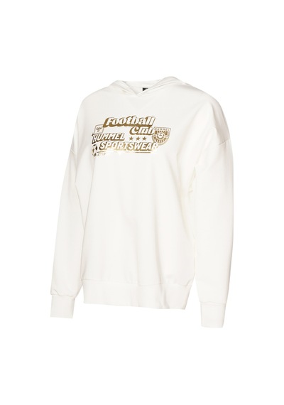 Hummel Albına Oversıze Hoodıe 922135-9003 Beyaz
