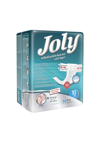 Belbantlı Orta Boy M 10'lu Hasta Bezi M