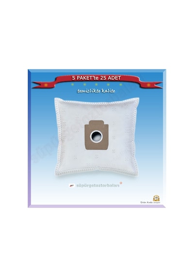 Elite Energy Eco Special Süpürge Toz Torbası 5 Pakette 25 Torba Kd15