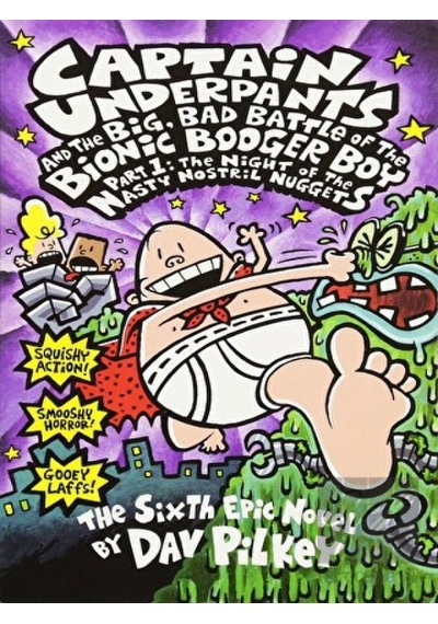 Captain Underpants - Booger Boy Part 1 Scholastic  -  Scholastic