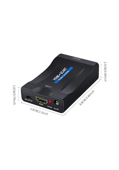 Hdmi To Scart Dönüştürücü Hdmı In Scart Out 1080P