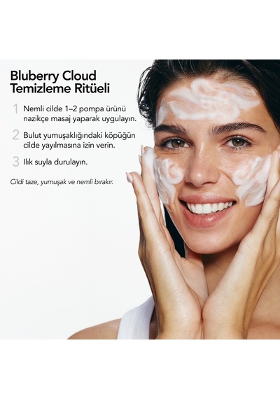 Aurelia Geneve Blueberry Miracle Silkycloud Vegan Facial Foam 200ml Temizleme Köpüğü