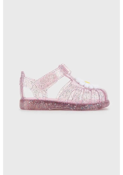 Kız Çocuk S10322 Tobby Gloss Flor Sandalet - Rosa 385-tr.rosa Multi Glitter