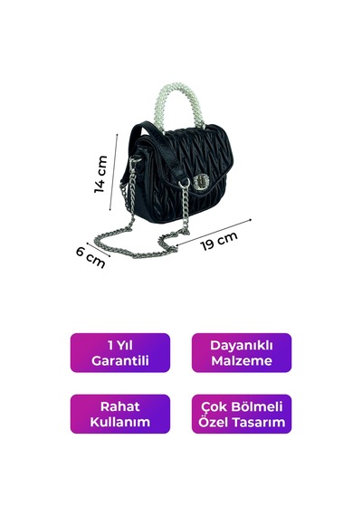 Kriste Bell Kadın Çanta Siyah 26383 Siyah