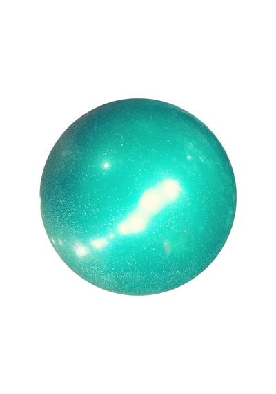Ciwaa Cwa-161 Ritmik Cimnastik Topu 320 G 16 CM Yeşil Simli Yeşil