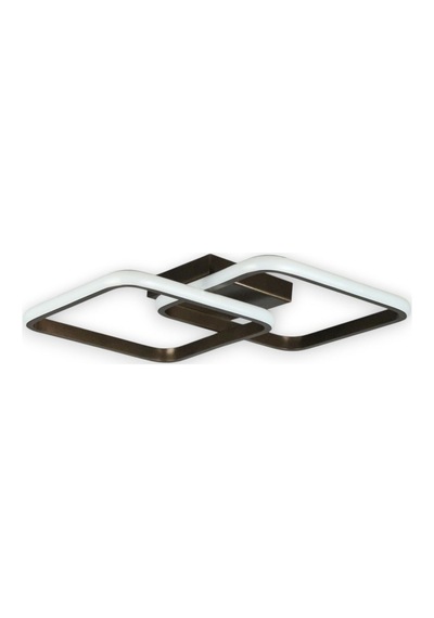 Kira Modern Tasarım Bronz Renk Salon - Mutfak - Hol Beyaz Led... Bronz