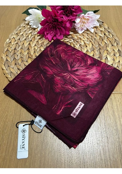 Siyane Scarf Lotus Desen Eşarp 11 Çok Renkli