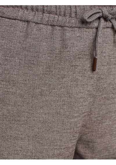 Dilvin 71608 Manşetli Jogger Pantolon Kahverengi Kahve
