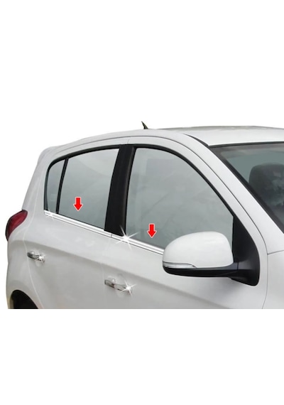 Hyundai İ20 Hb 2008-2014 Arası Krom Cam Çıta 6 Prç P.çelik