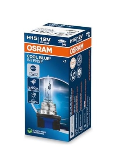 Ampul 12v H15 15/55w Cool Blue Intense Serisi%20 Fazla Beyaz Işık Osr 64176cbn