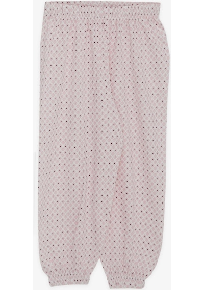 Breeze Kız Bebek Kısa Kollu Pijama Takımı Desenli 9 Ay-3 Yaş, Pembe-pembe Pembe