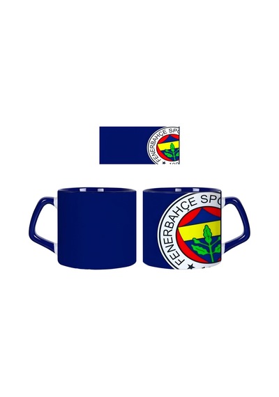 Fenerbahçe Kupa Bardak Tek Adet 0404 Çok Renkli