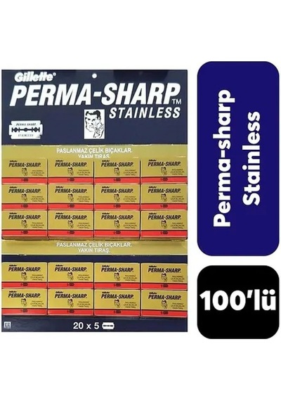 Perma-sharp Tam Jilet 5 Parça X 20 Parça Timya/go1395 200441
