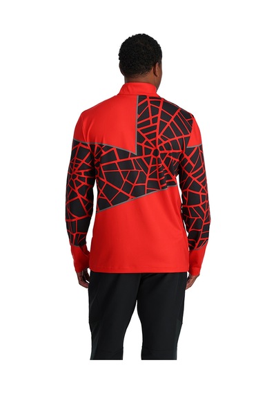 Spyder Spyder Vital 12 Zip Erkek Kırmızı İçlik Üst 22417