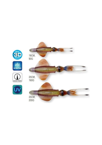 Savage Gear Swim Squid Rtf 25cm 160gr Sahte Silikon Yem