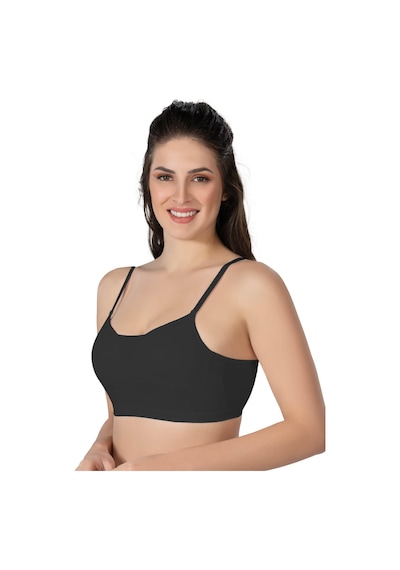 Siyah Mı Emay 1423 Modal Cotton Kaplı Büstiyer Siyah