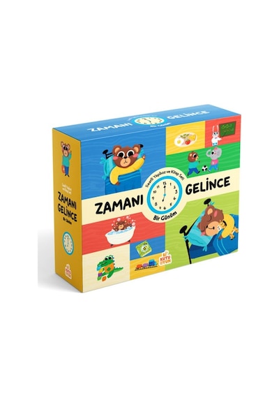 Bi Kutu Oyun Zamanı Gelince - Bir Yılım Kitap Ve Oyun Seti