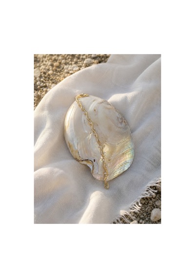 Soreya Zirkon Taşlı Geometrik Gold Bileklik Altın Altın