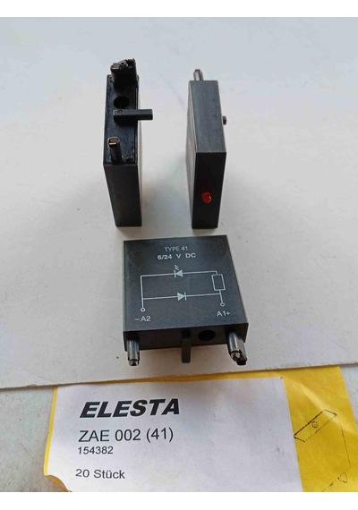 Zae002 41 6/24v Elesta Soket 2 Adet