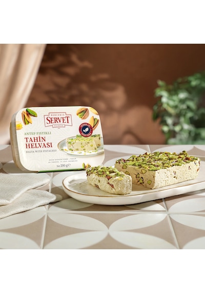 Antep Fıstıklı Servet Helvası 200g
