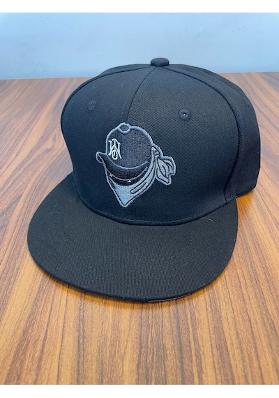 Hip Hop Snapback Rapper Basket Unisex Cap Şapka Siyah