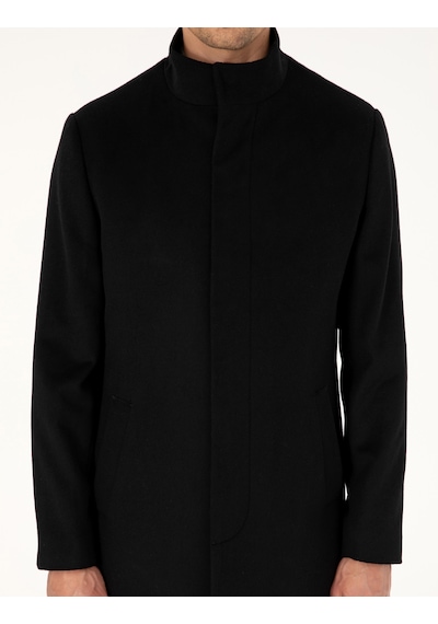 Pierre Cardin Erkek Siyah Palto 50291020-vr046 Siyah