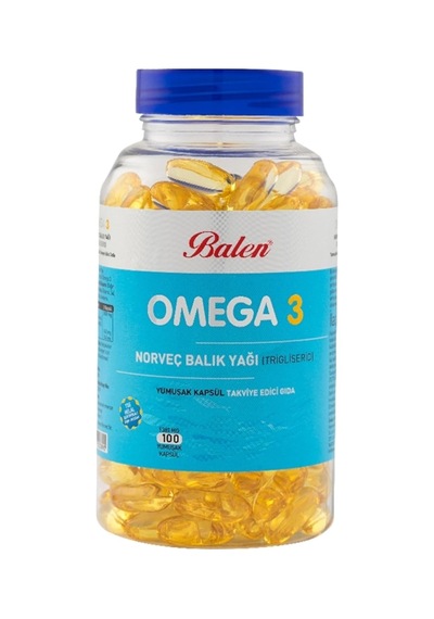 Balen Omega 3 Norveç Balık Yağı 1380 Mg X 100 Kapsül