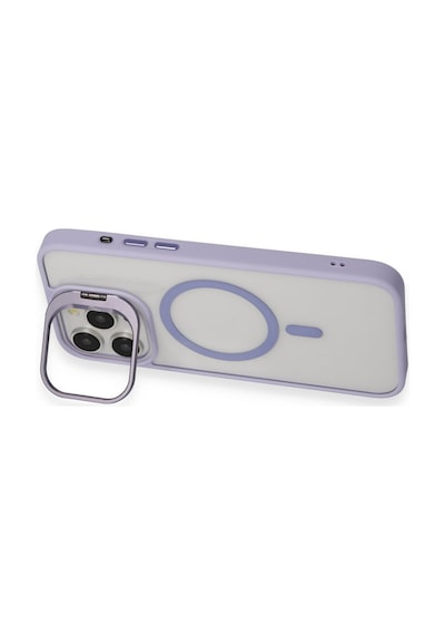 Joko Apple iPhone Uyumlu  15 Pro Max Uyumlu Kılıf Roblox Lens Magsafe Standlı Kapak - Koyu Yeşil