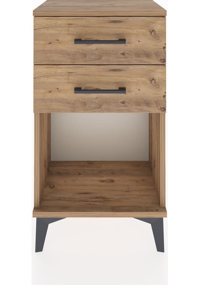 Arges Komodin 4 Çekmeceli 44x30x80 Çam-çam Çam