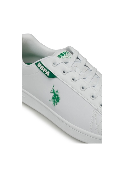 U.s. Polo Assn. Costa 4fx Beyaz Erkek Sneaker 000000000101501684 Beyaz - Yeşil