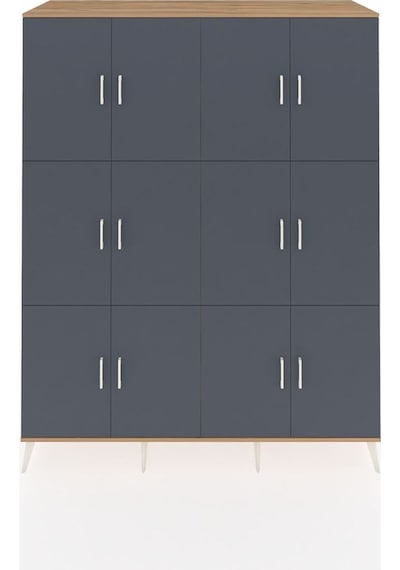 Kronos Gardrop 10 Raflı 12 Kapaklı 176x59x221 Çam-antrasit/aytaşı Antrasit/aytaşı Kronos Gardrop 10 Raflı 12 Kapaklı 176x59x221 Çam-antrasit/aytaşı Antrasit/aytaşı