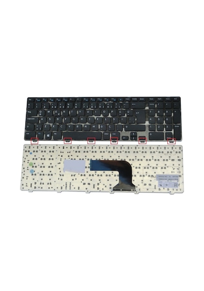 Dell Uyumlu inspiron 17-5721, 17-3737, 17-5737 Notebook Klavyesi - Siyah