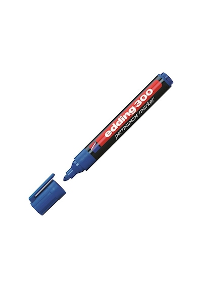 EDDING PERMANENT MARKÖR E-300 AÇIK MAVİ 10 Adet