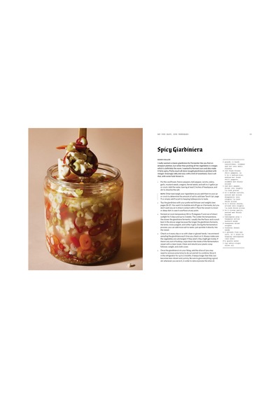 Fermenter: Dıy Fermentation For Vegan Fare, Including Recipes For Krauts, Pickles, Koji, Tempeh, Nut- & Seed-based Cheeses, Fermented Beverages & What To Do With Them