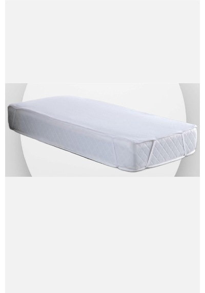 Mycey Bebe Alez Köşe Lastikli 70 X 140 Cm Sıvı Geçirmez Alez Beyaz