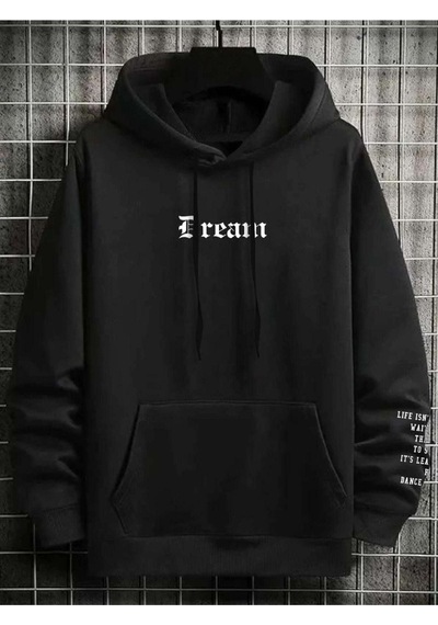 Altamira Unisex Dream Baskılı Oversize Kapşonlu Sweatshirt 001