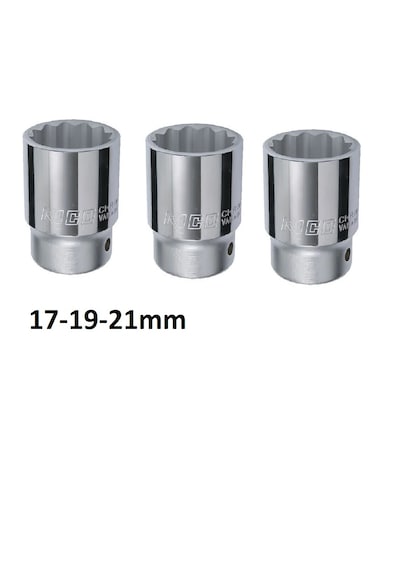 Ht- Rico 3/4 Yıldız Lokma Ağır Lokma Takımı 17-19-21mm