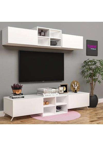 Nesrin Tv Ünitesi Mdf Gri Nesrin Tv Ünitesi Mdf Gri
