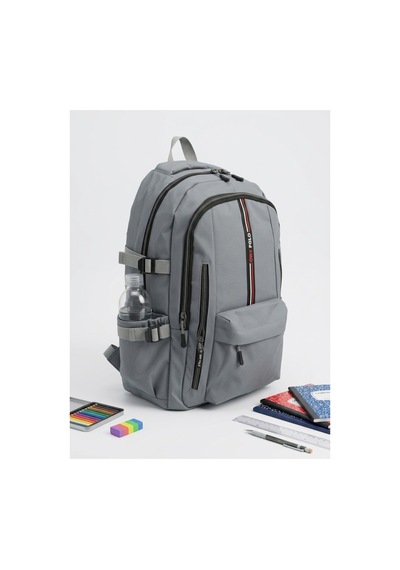 Newbag Sırt Okul Spor Çantası Gri