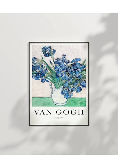 Çerçevesiz Poster Van Gogh Irıses No 2