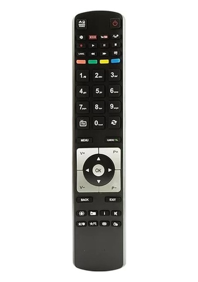 Hubrendy Sh Vestel Yeni Youtube-netflix Tuşlu Lcd Led Tv Kumandası