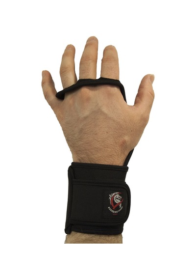 Dragondo 1752C Weightlifting Grip Ağırlık - Halter Eldiveni Siyah